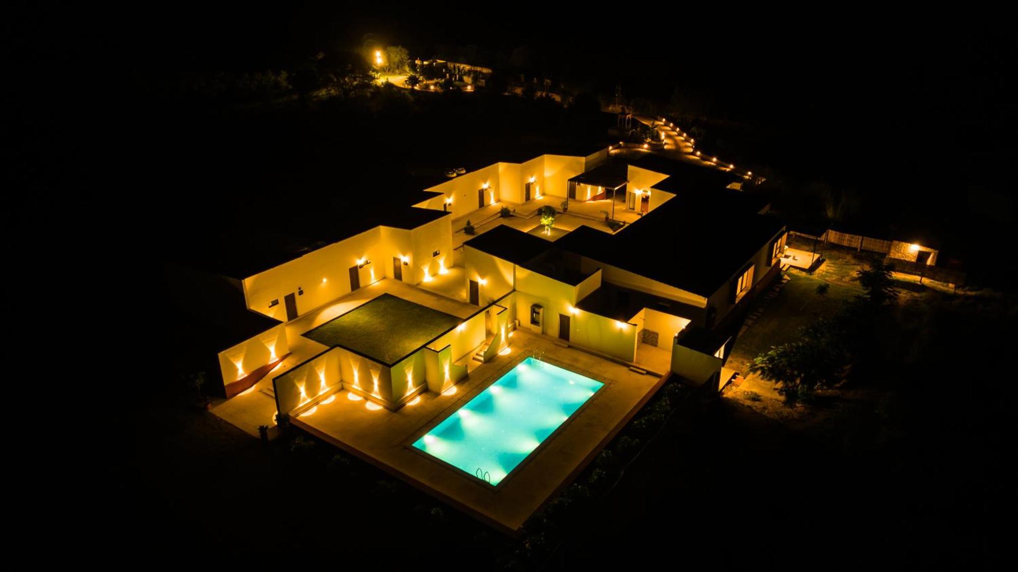 Guldaar Sariska - A Luxury Forest Resort Tehla Luaran gambar