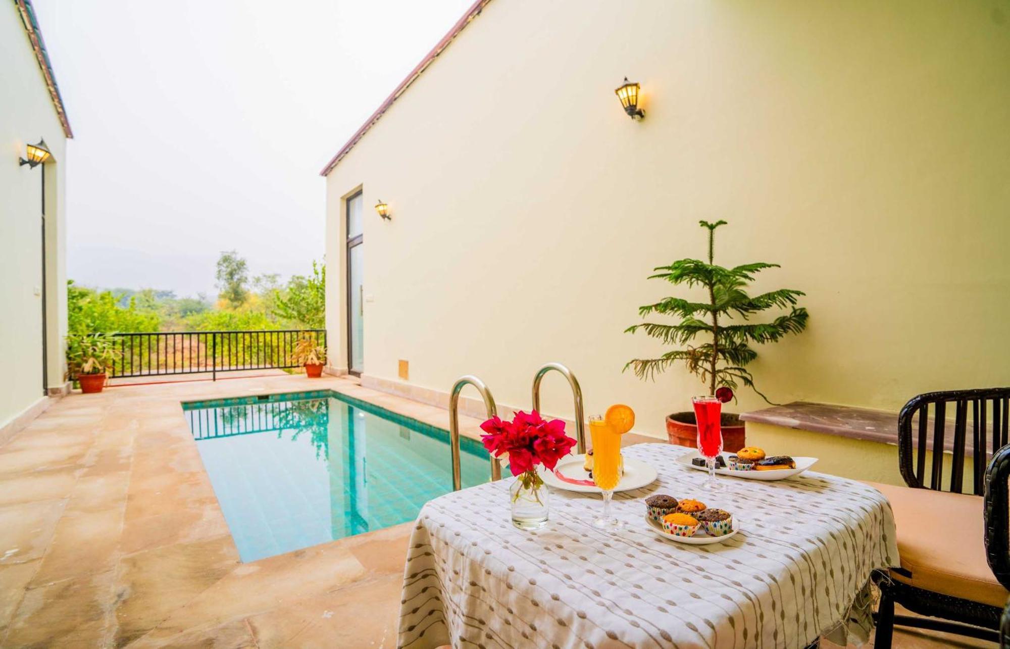 Guldaar Sariska - A Luxury Forest Resort Tehla Luaran gambar