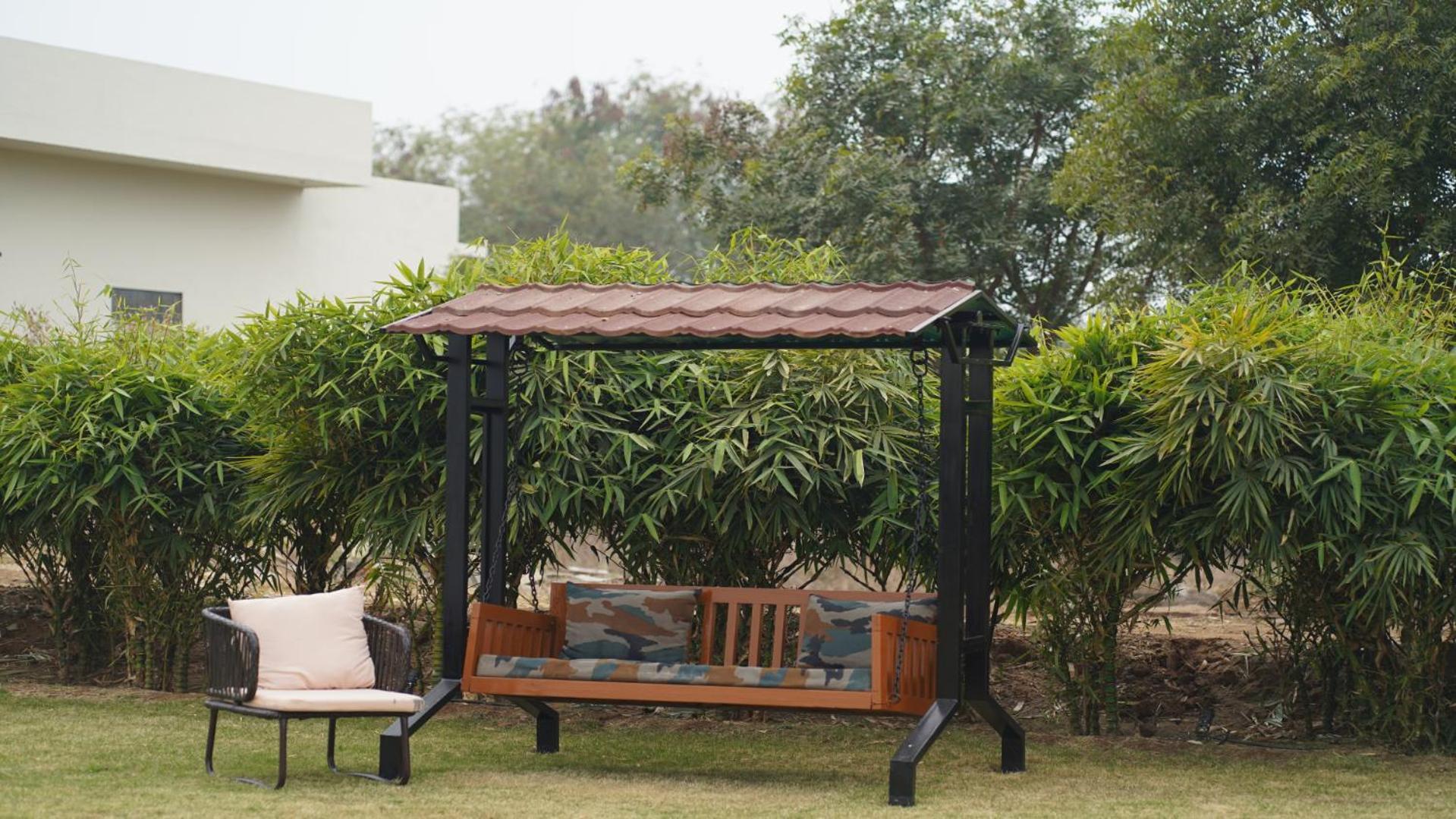 Guldaar Sariska - A Luxury Forest Resort Tehla Luaran gambar